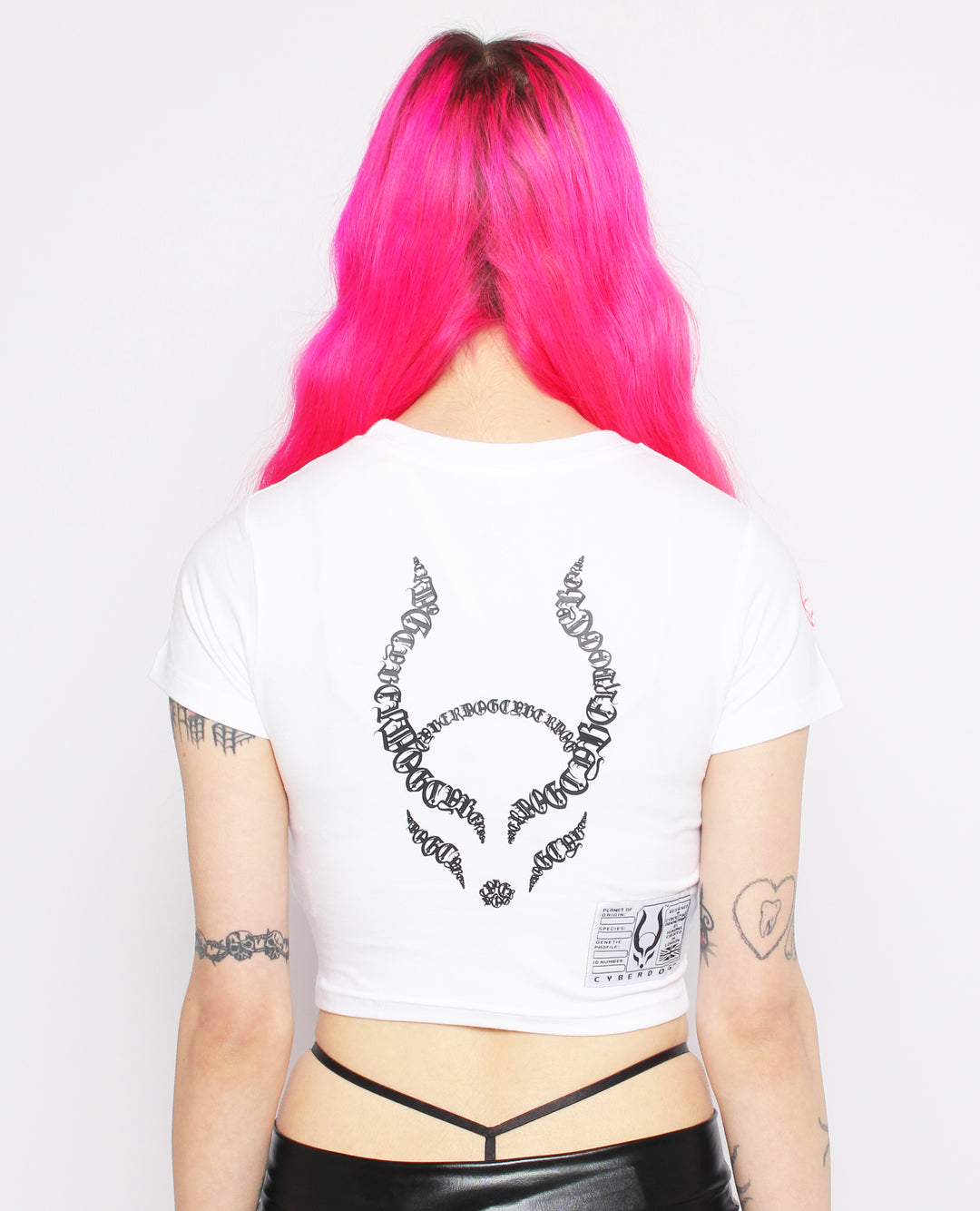CYBER GOTHICA CROP TEE