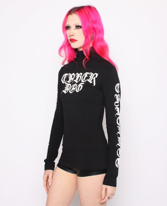 GIRLS CYBER GOTHICA L/S TOP