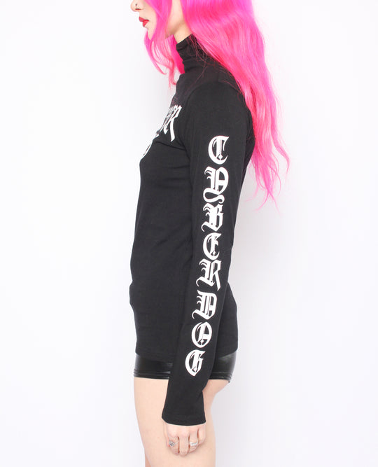 GIRLS CYBER GOTHICA L/S TOP
