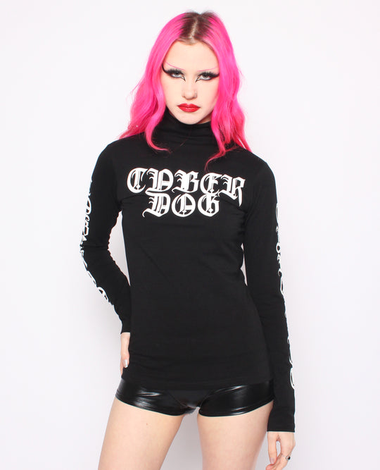 GIRLS CYBER GOTHICA L/S TOP