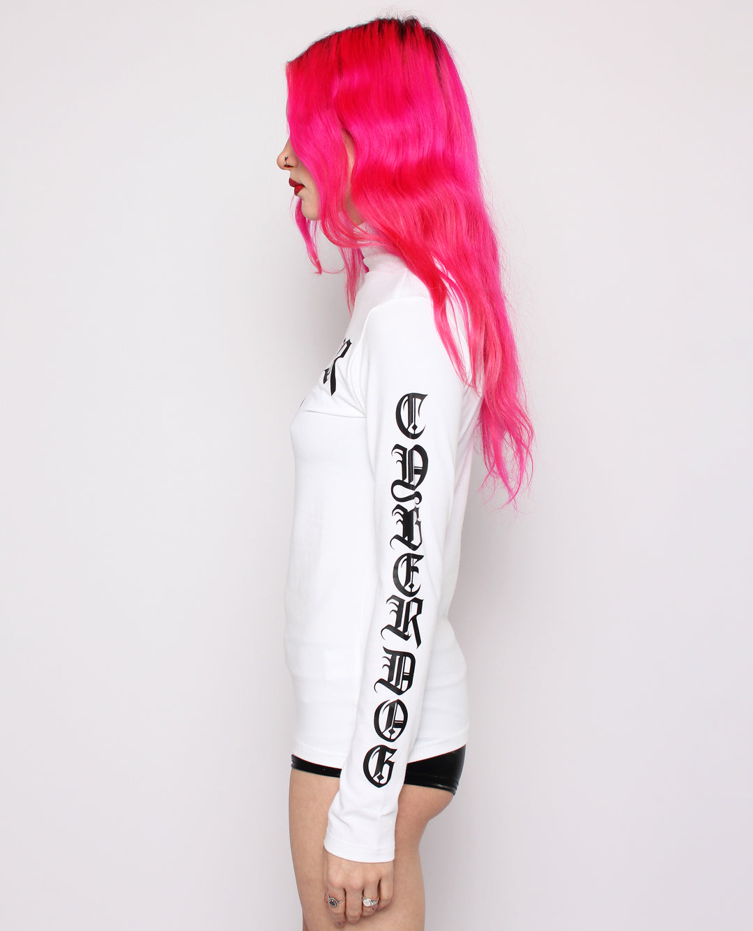 GIRLS CYBER GOTHICA L/S TOP