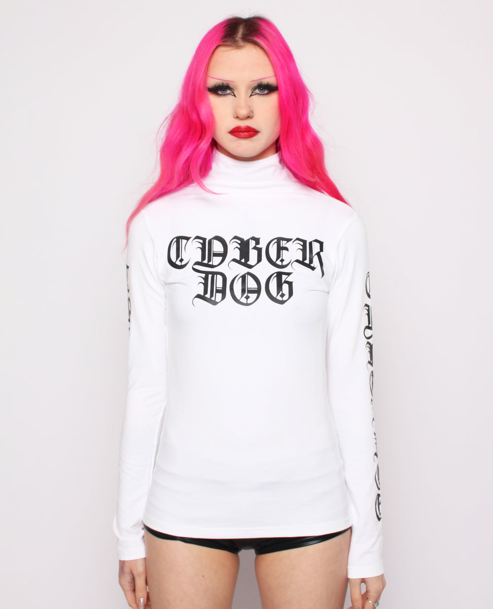 GIRLS CYBER GOTHICA L/S TOP