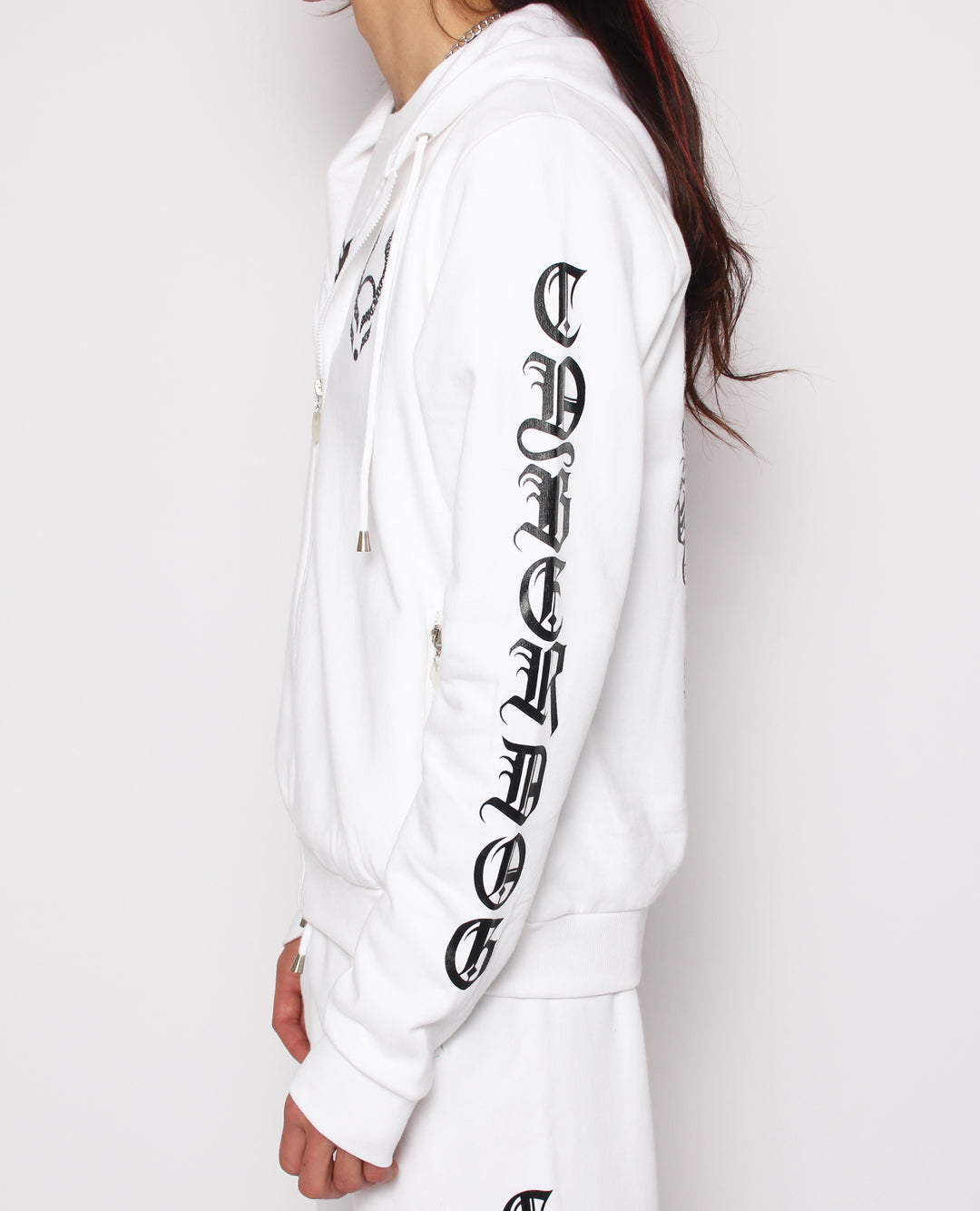 OVERSIZE CYBER GOTHICA ZIP HOODIE