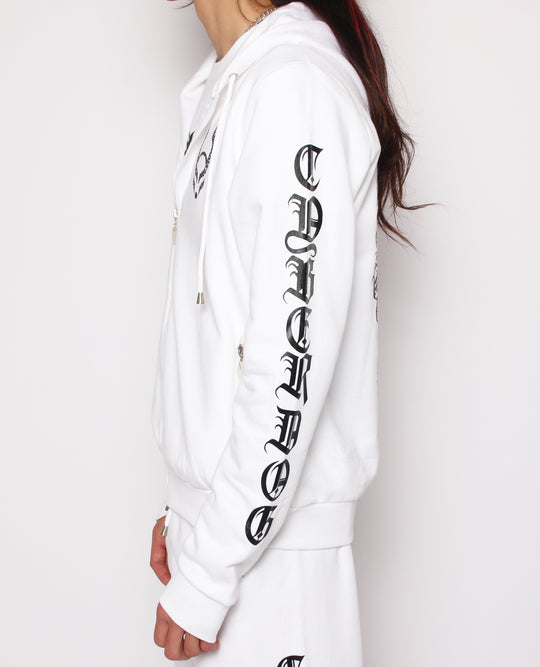 OVERSIZE CYBER GOTHICA ZIP HOODIE