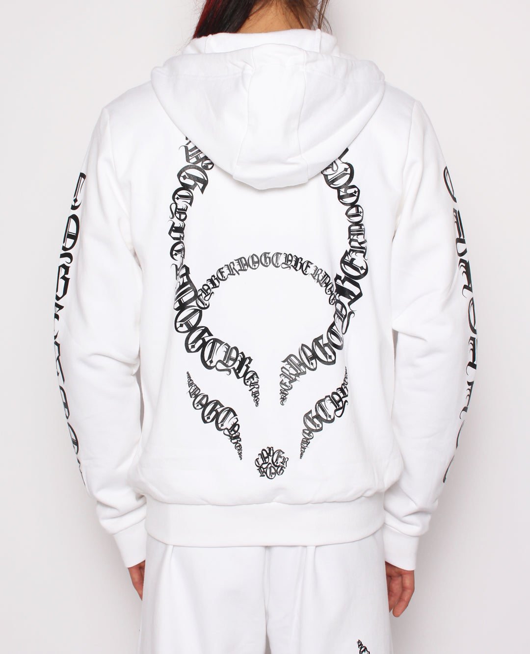 OVERSIZE CYBER GOTHICA ZIP HOODIE