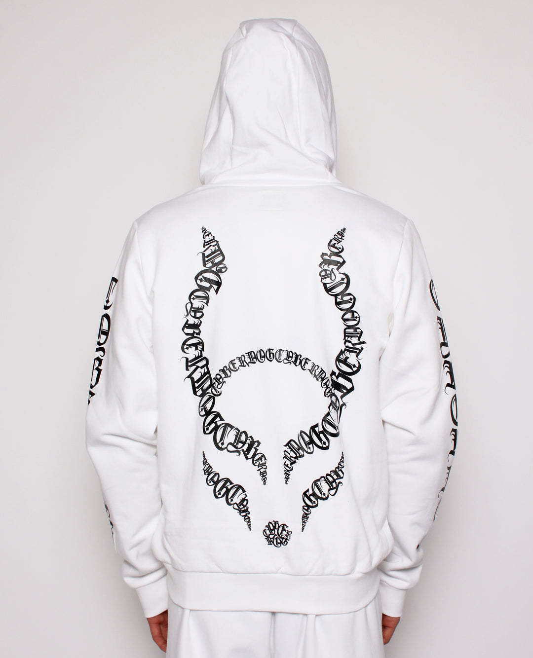 OVERSIZE CYBER GOTHICA ZIP HOODIE