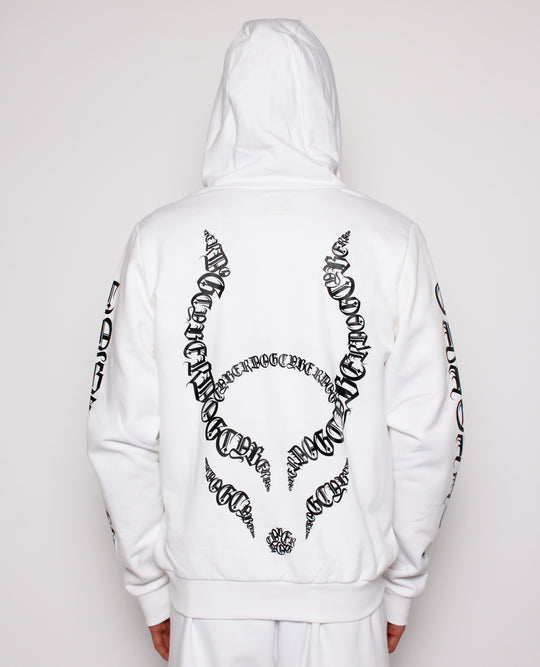 OVERSIZE CYBER GOTHICA ZIP HOODIE