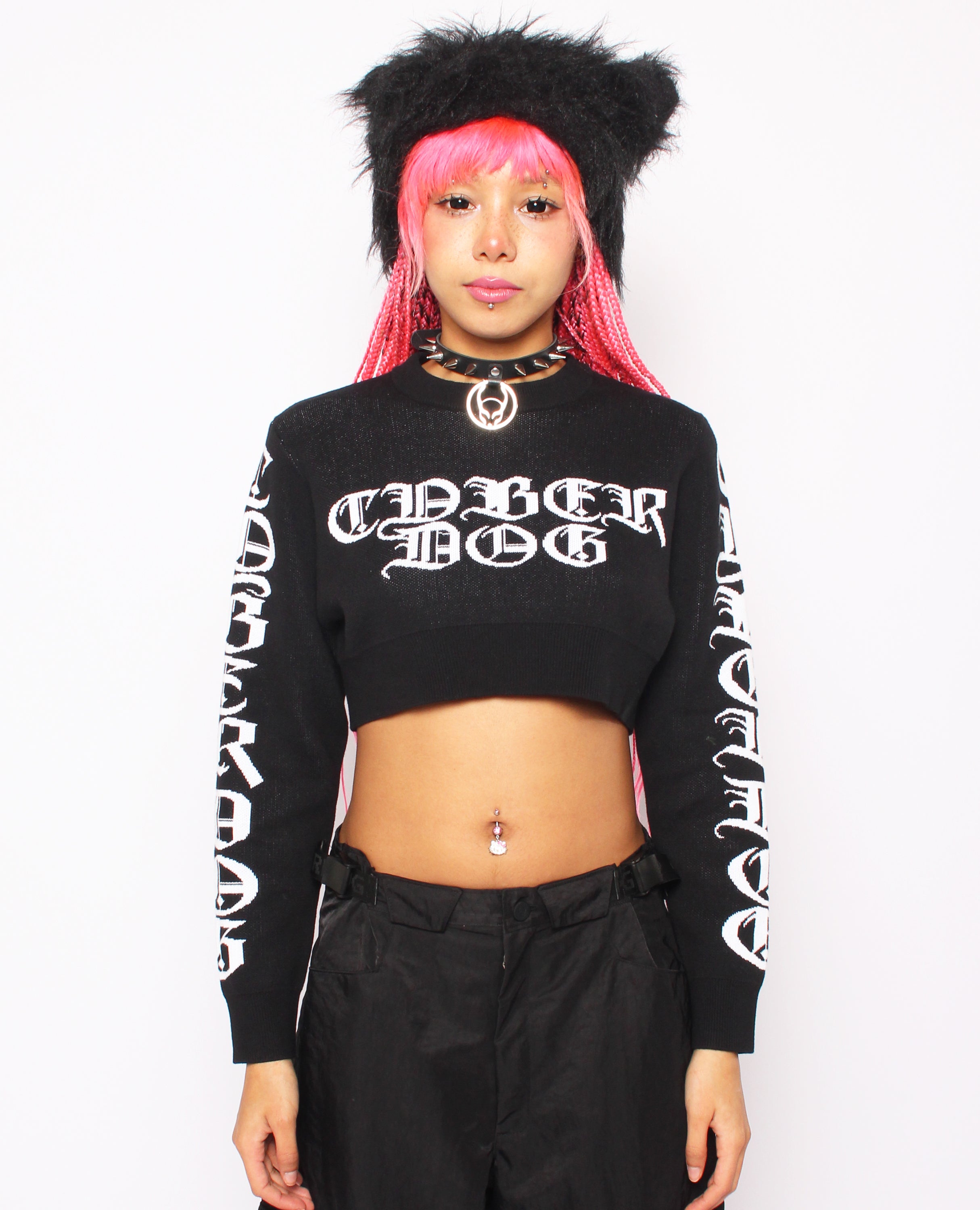 CROPPED SWEATER CYBER GOTHICA – Cyberdog