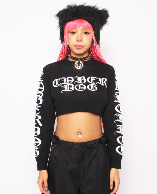 CROPPED SWEATER CYBER GOTHICA