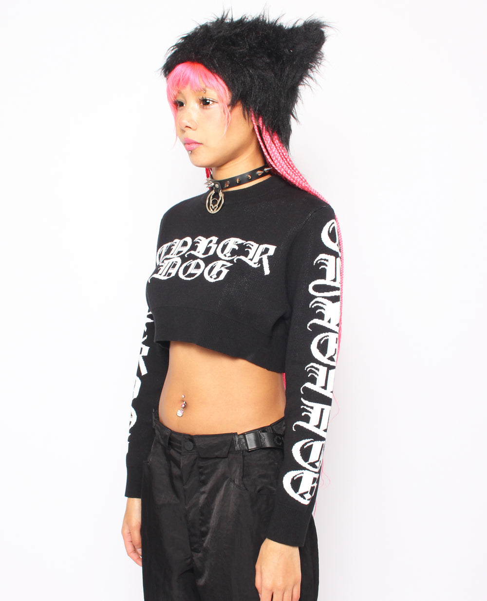 CROPPED SWEATER CYBER GOTHICA