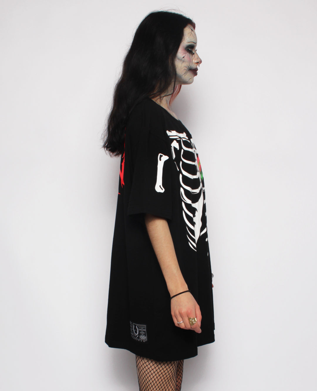 OVERSIZED HEARTS & BONES T-SHIRT
