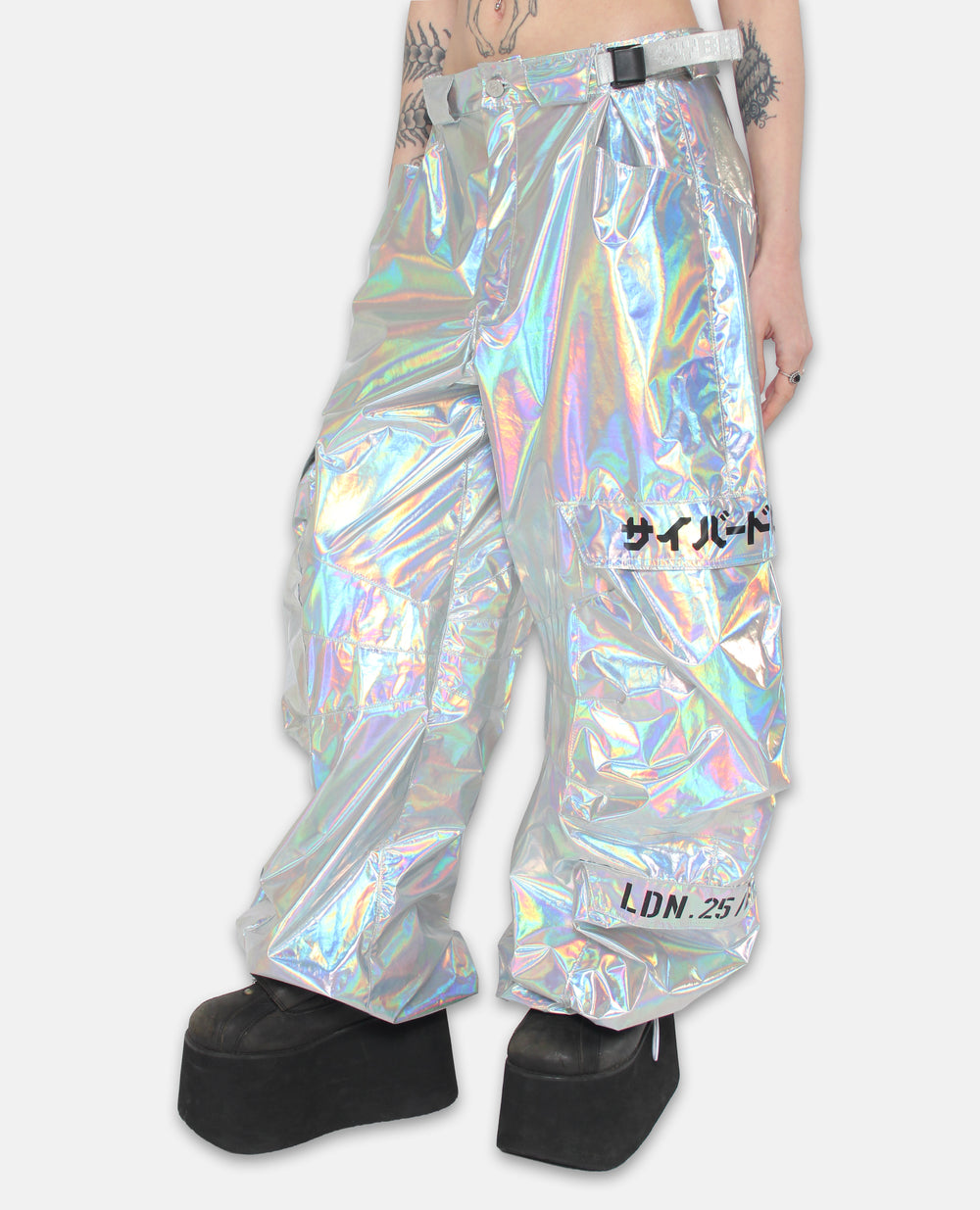 PROTON PANTS HOLOGRAPHIC
