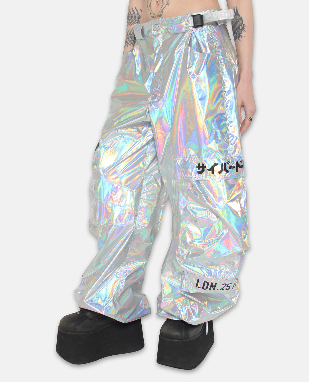 PROTON PANTS HOLOGRAPHIC