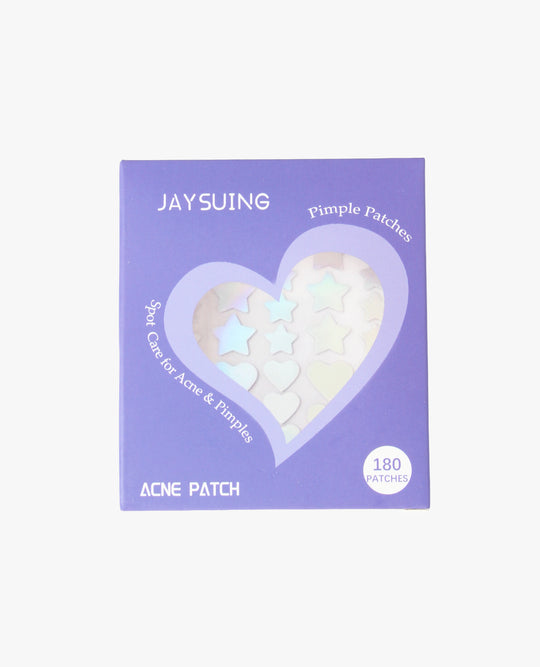 HOLOGRAPHIC HEARTS & STARS PIMPLE PATCHES