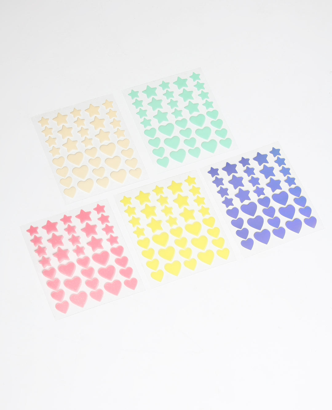 HOLOGRAPHIC HEARTS & STARS PIMPLE PATCHES