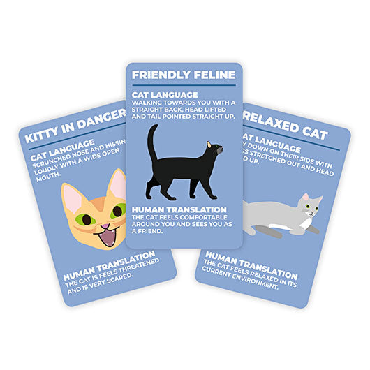 HOW TO SPEAK CAT CARDS
