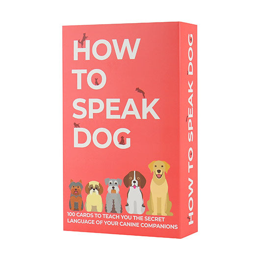 HOW TO SPEAK DOG CARDS