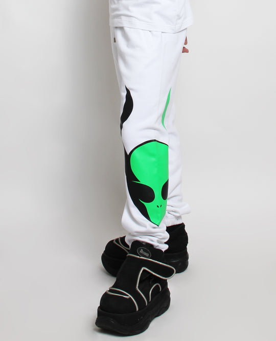 INVASION JOGGERS WHITE