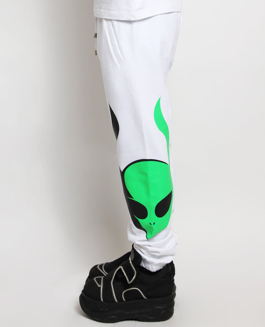 INVASION JOGGERS WHITE