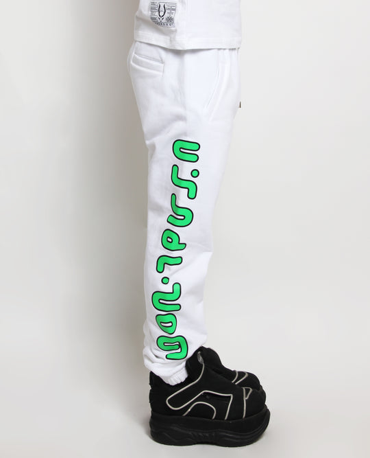 INVASION JOGGERS WHITE