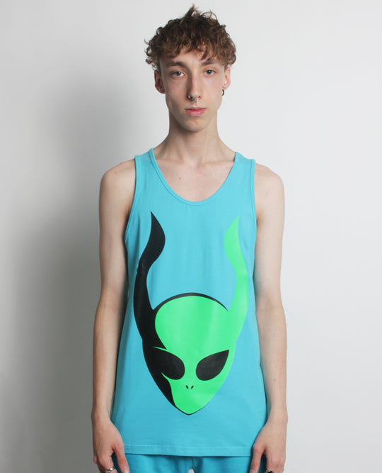 INVASION EASY VEST TURQUOISE
