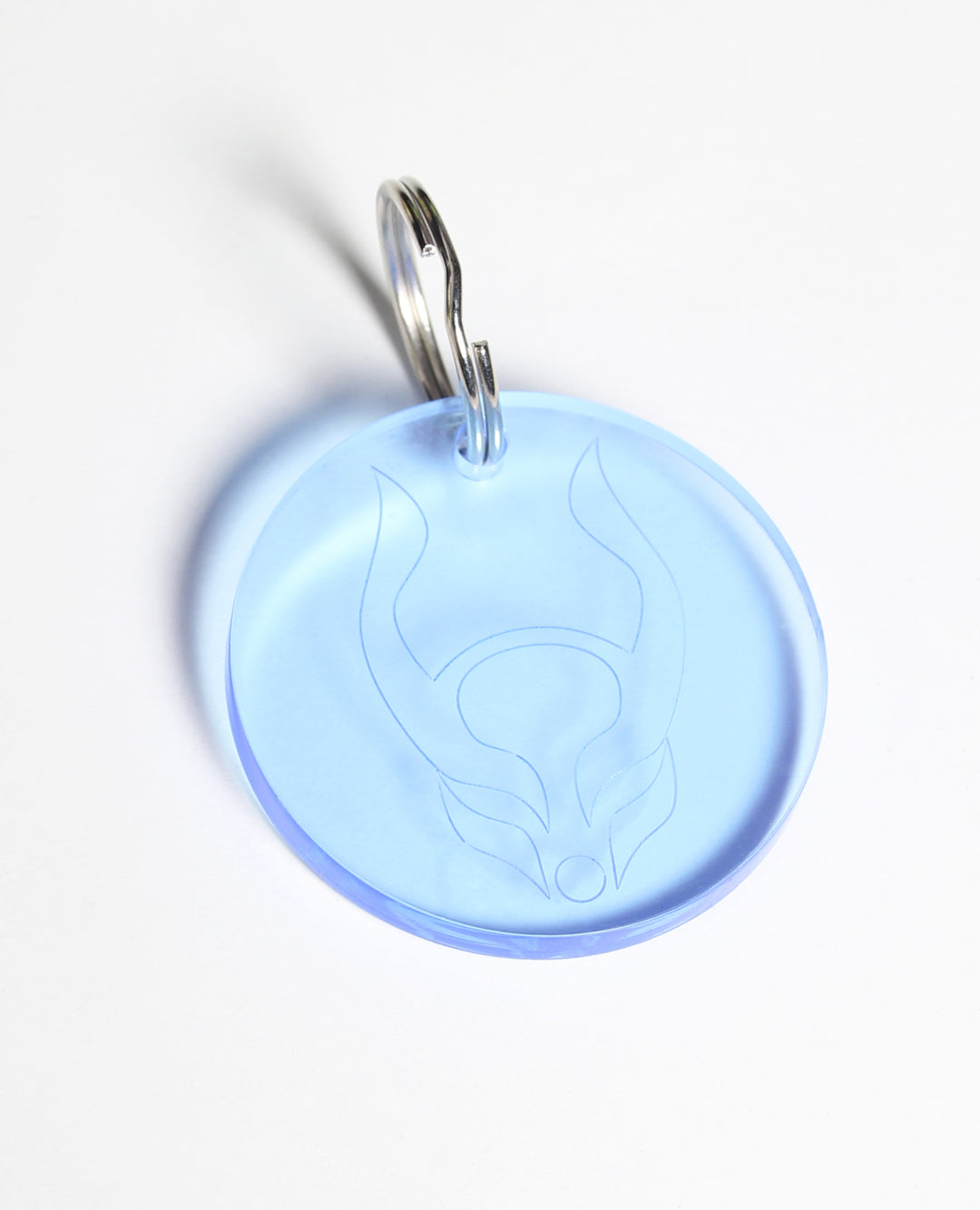 KEYRING ROUND LOGO