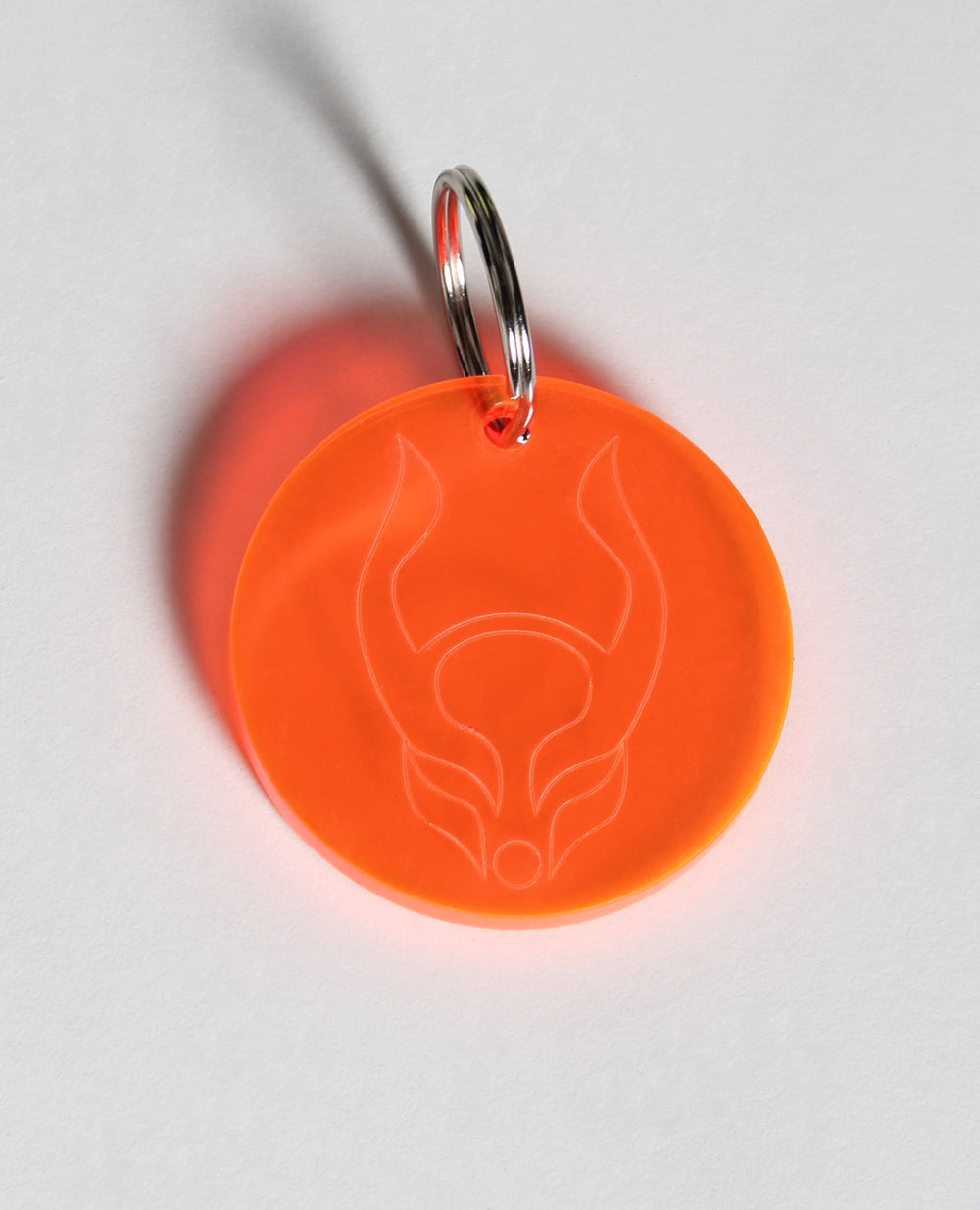 KEYRING ROUND LOGO