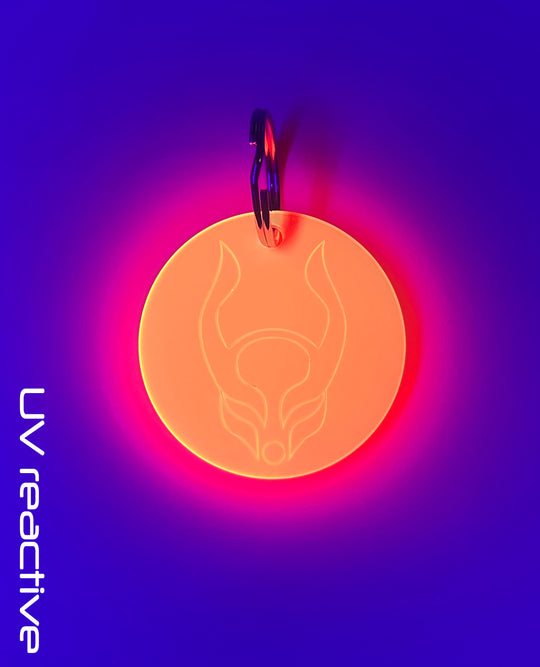 KEYRING ROUND LOGO