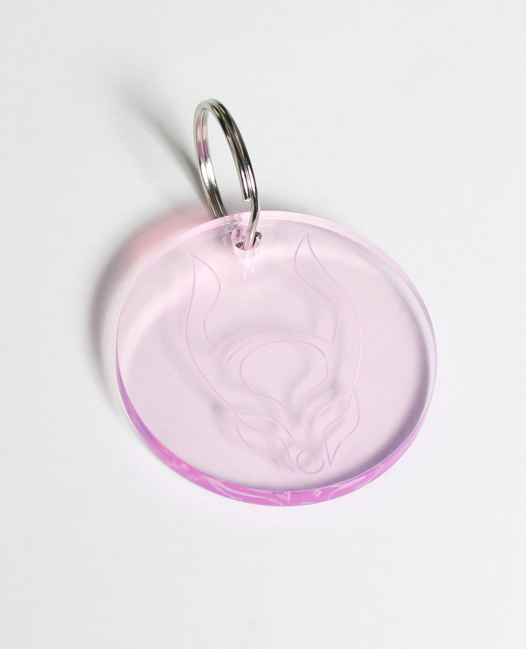 KEYRING ROUND LOGO