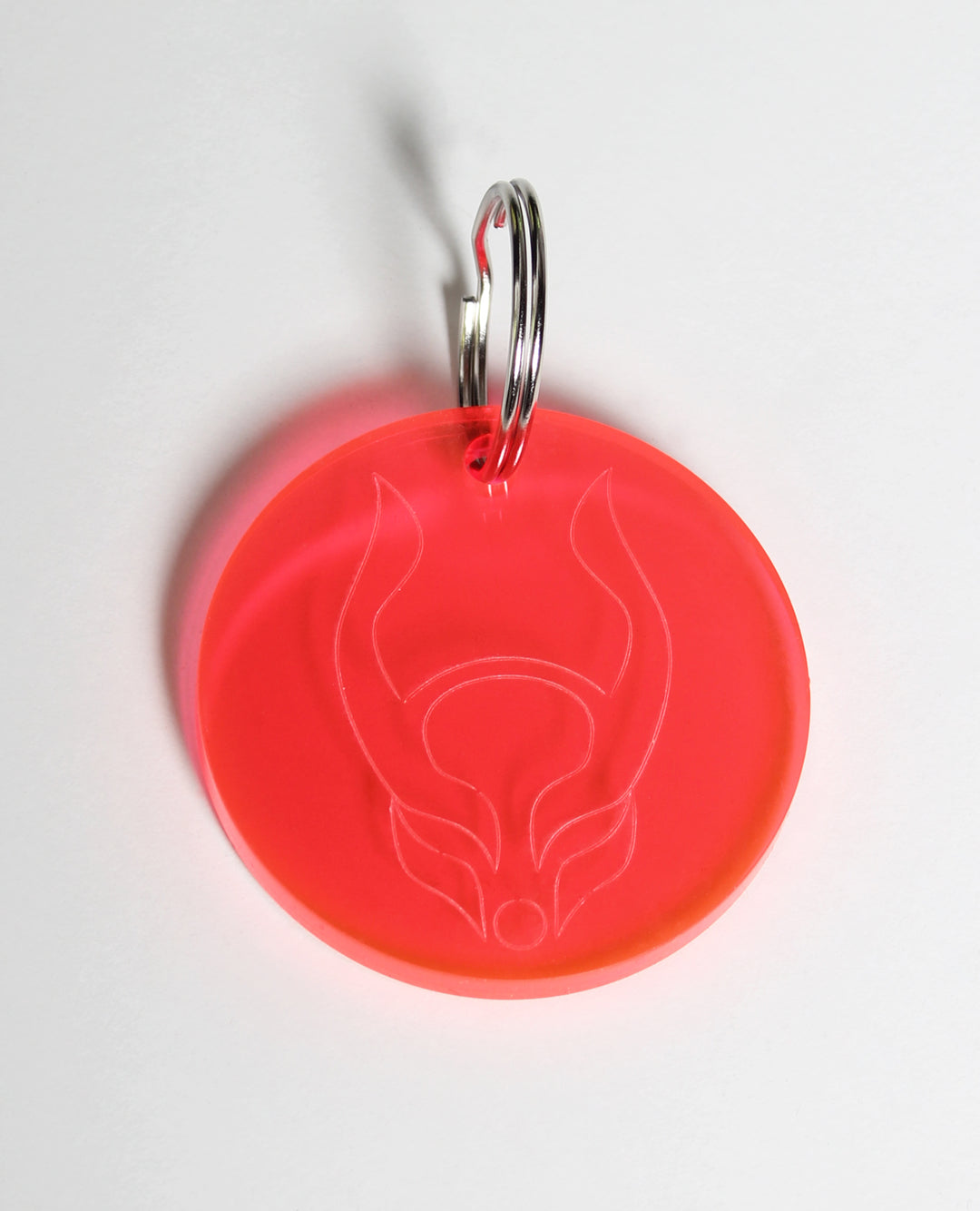 KEYRING ROUND LOGO