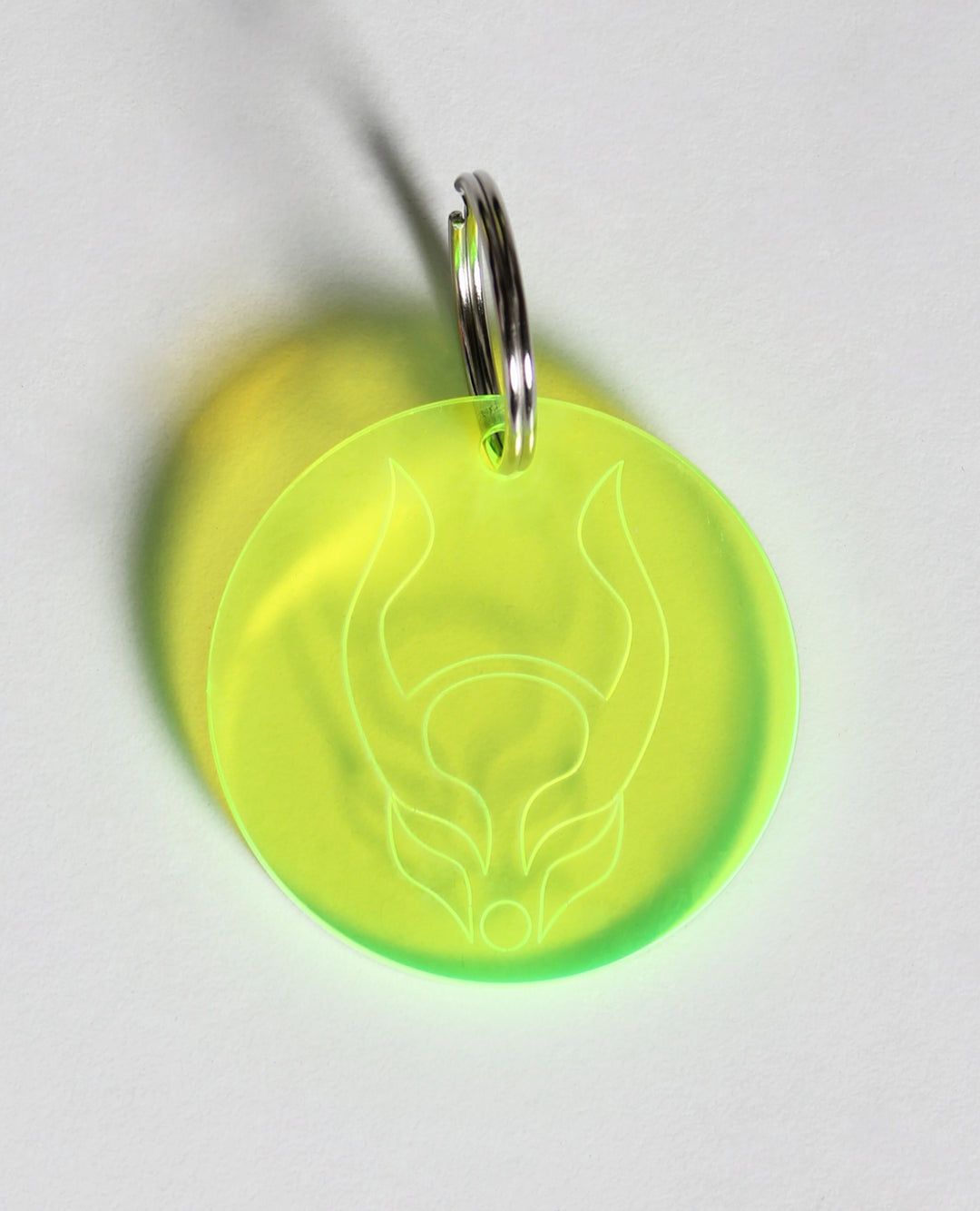 KEYRING ROUND LOGO