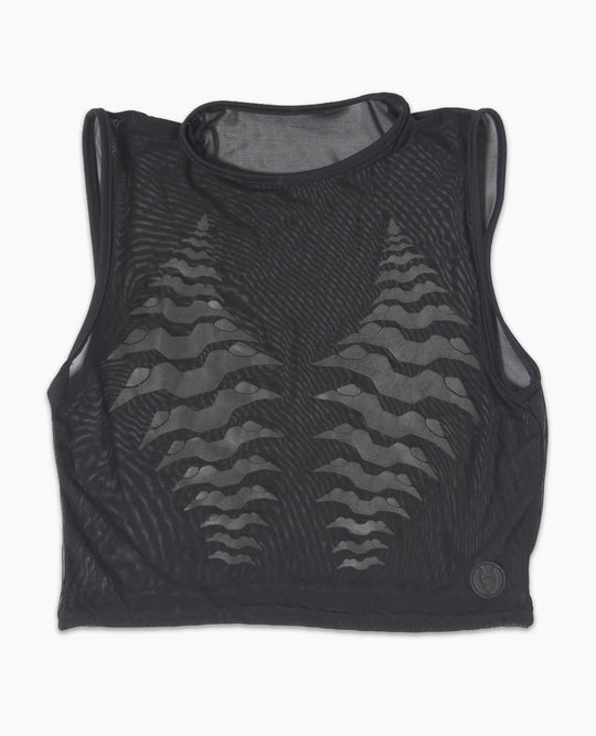 LOOSE FIT EXO MESH VEST