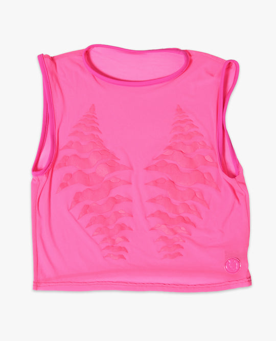 LOOSE FIT EXO MESH VEST