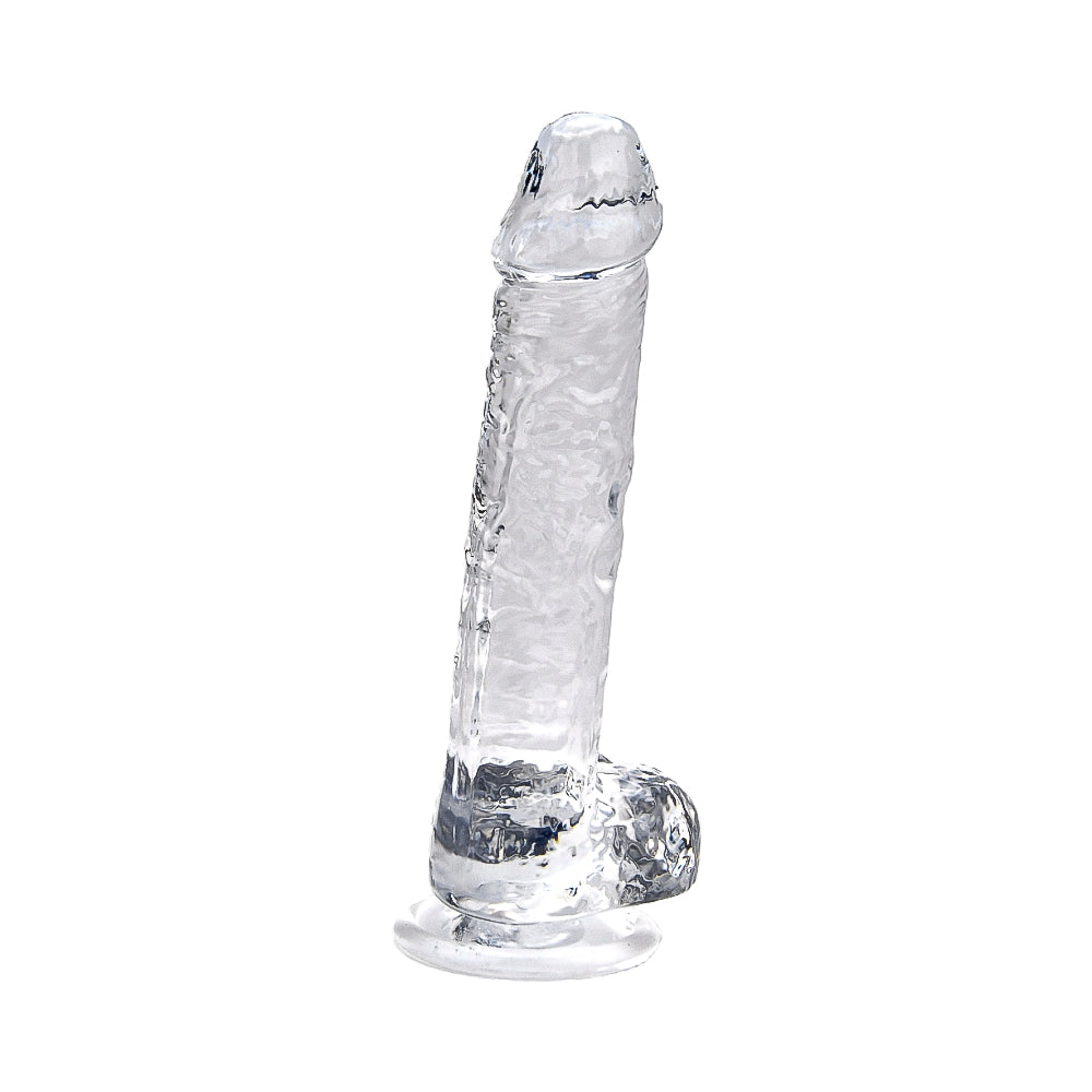 LOVING JOY 7 INCH DILDO WITH BALLS