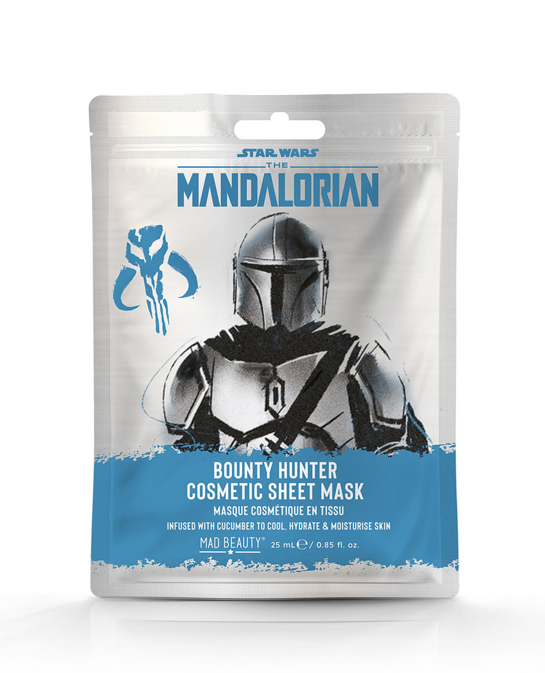 MANDALORIAN SILVER COSMETIC SHEET MASK