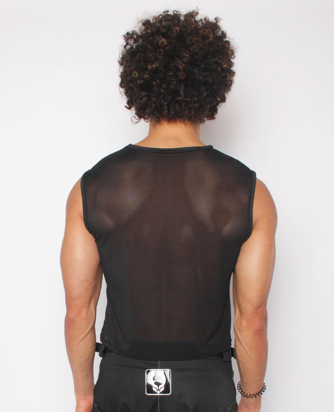 MESH VEST LOGO