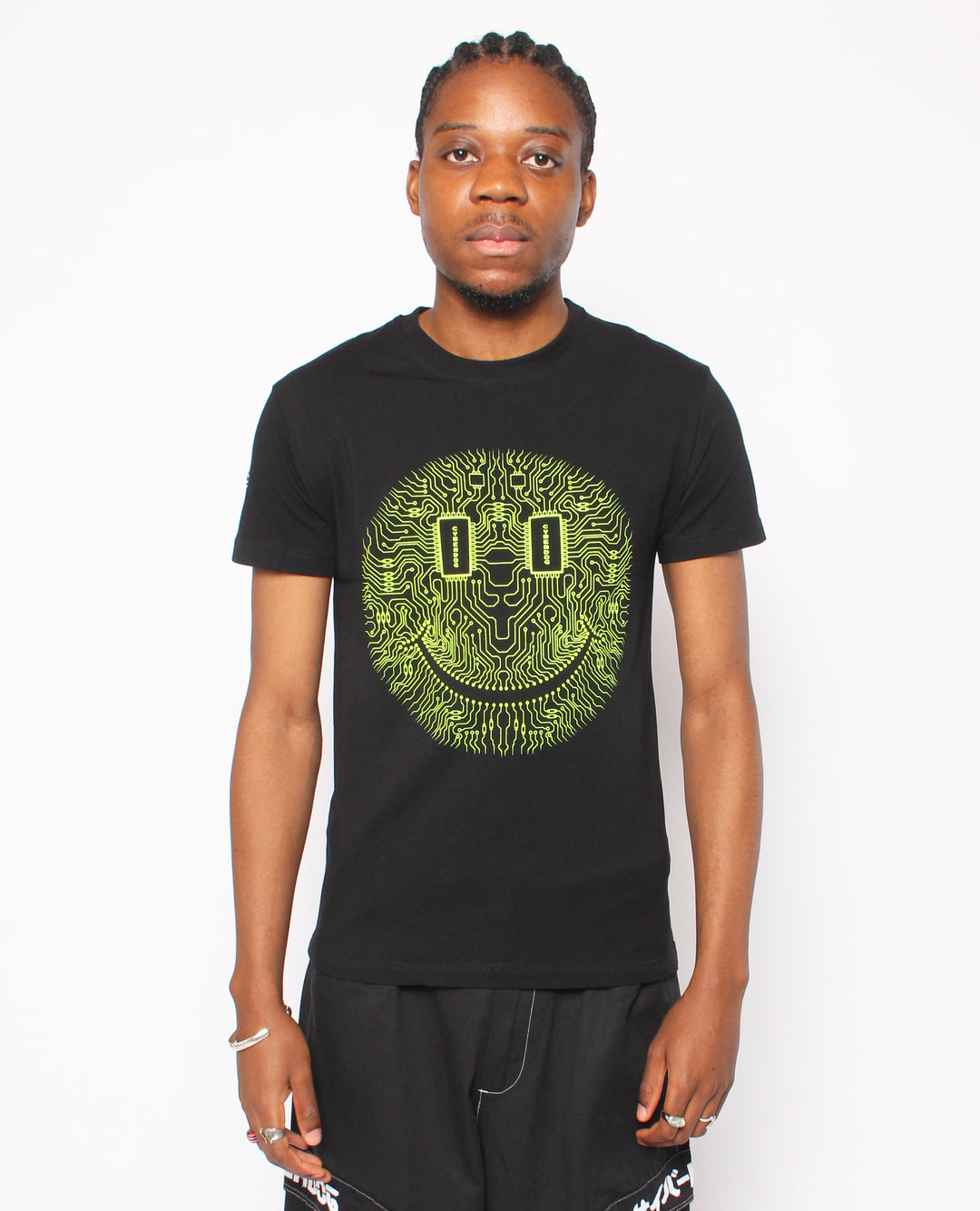 MENS MICROCHIP SMILEY T-SHIRT