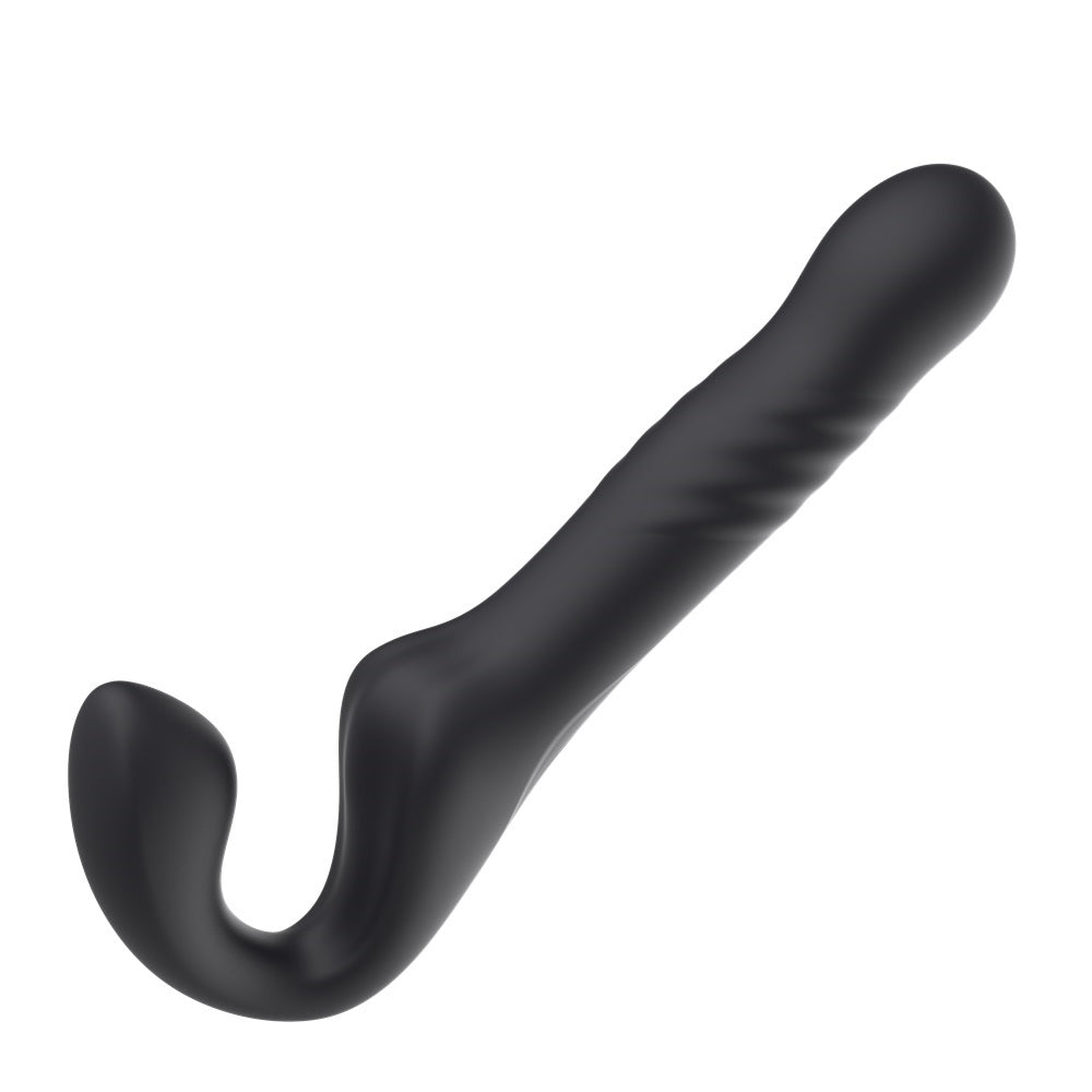 MINA SURGE REMOTE CONTROL THRUSTING & VIBRATING STRAPLESS STRAP ON