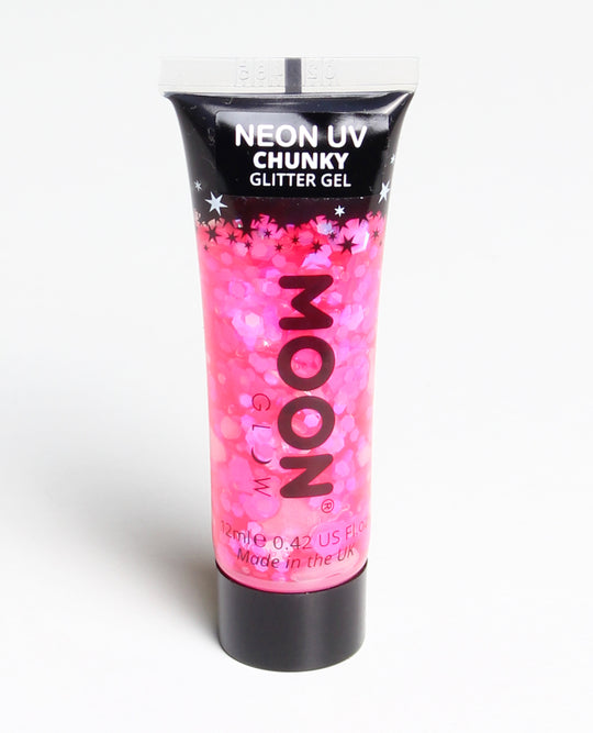 NEON UV CHUNKY GLITTER GEL
