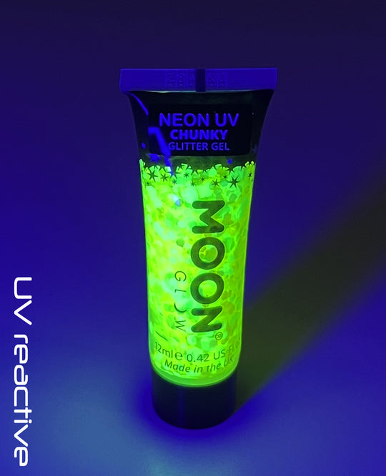 NEON UV CHUNKY GLITTER GEL