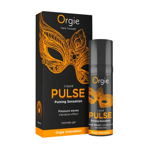 ORGIE LIQUID PULSE - ICE CARAMEL SENSATION INTIMATE GEL 15ML