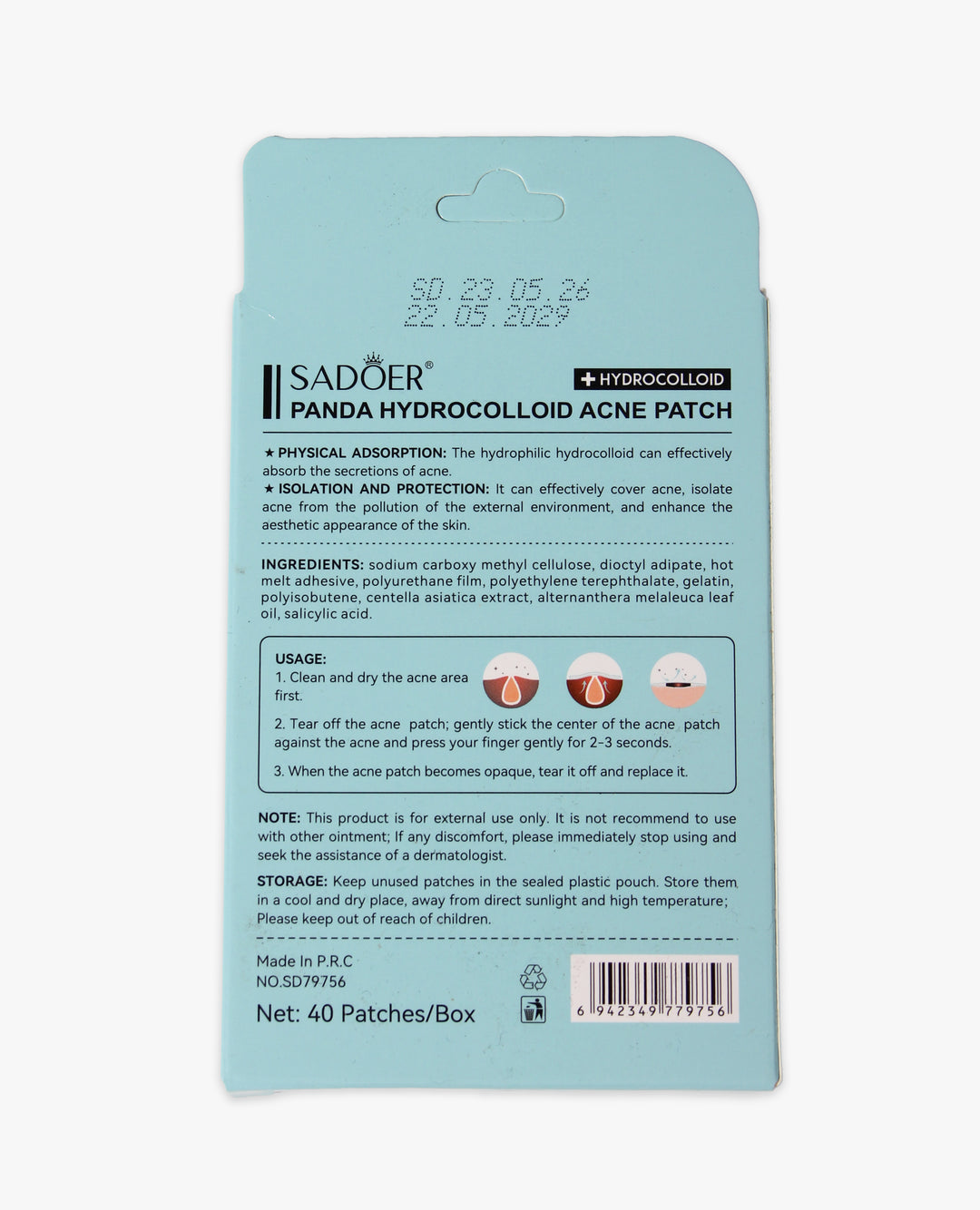PANDA PIMPLE PATCHES
