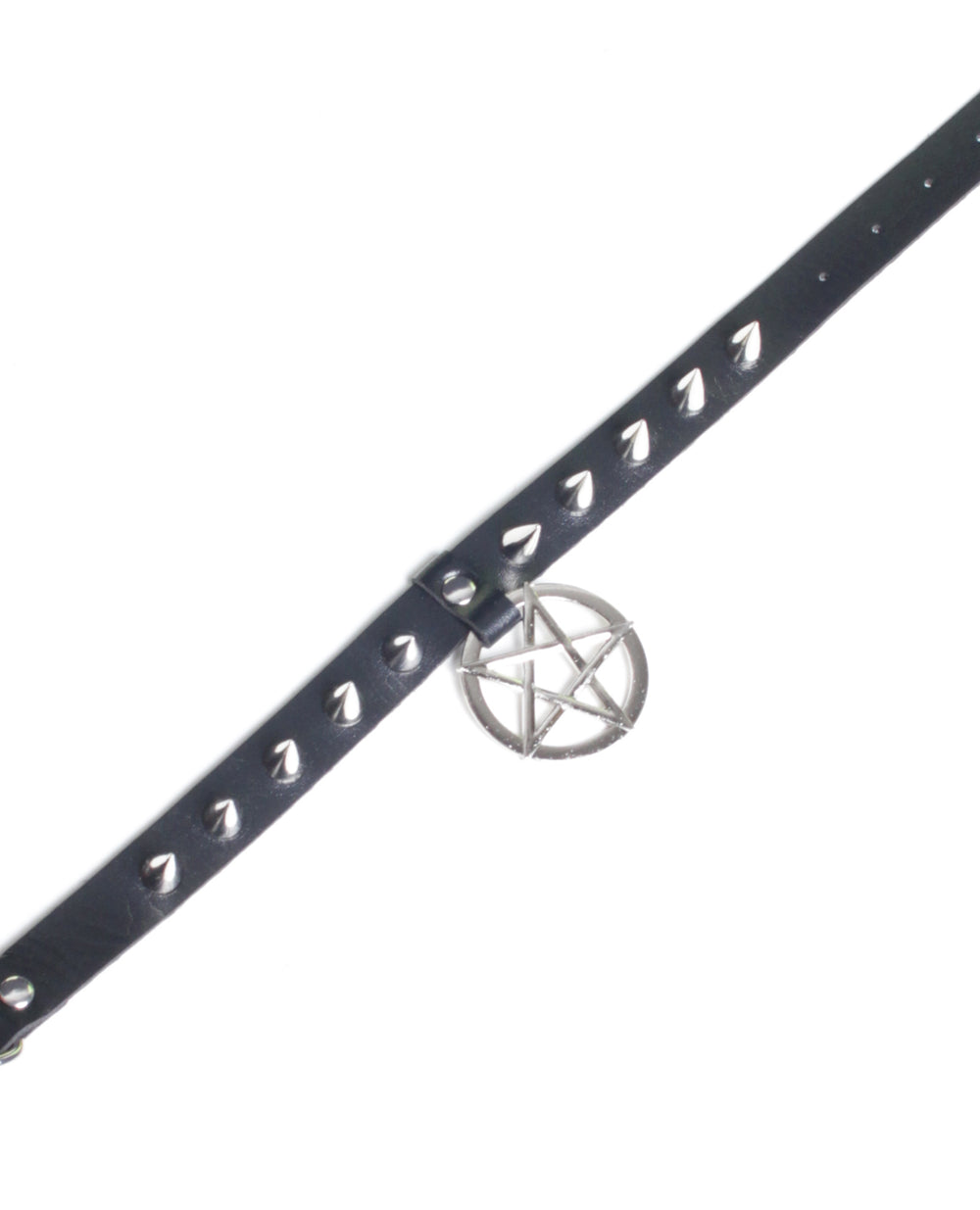 SPIKE PENTAGRAM COLLAR