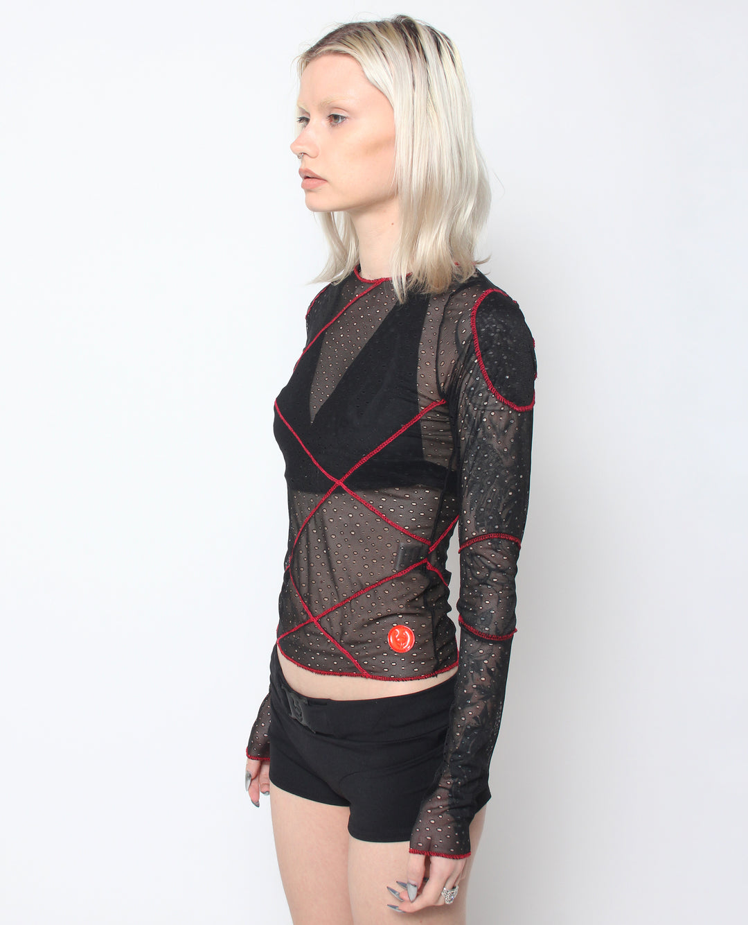 PERFORATED CRISS CROSS MESH