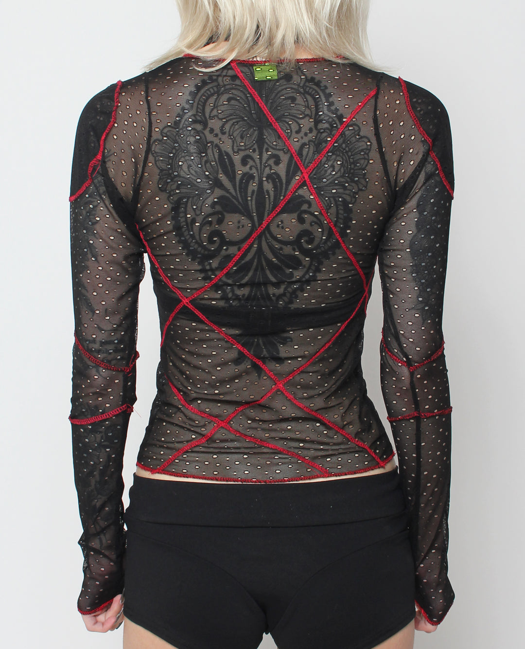 PERFORATED CRISS CROSS MESH