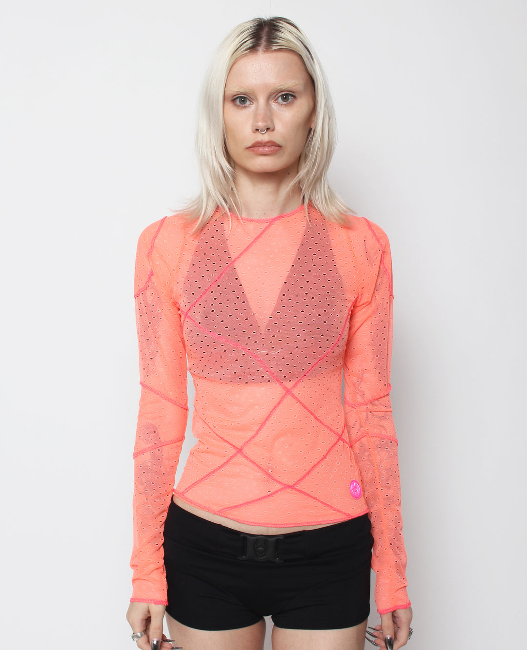 PERFORATED CRISS CROSS MESH