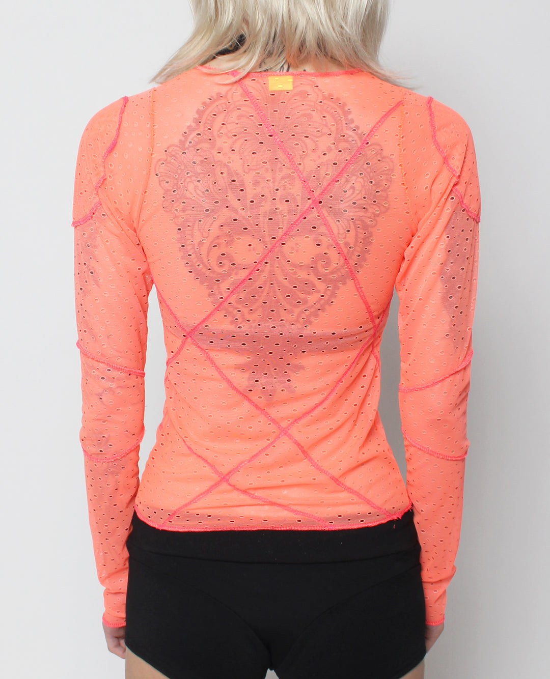 PERFORATED CRISS CROSS MESH