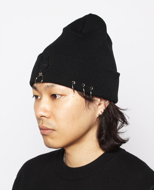 PIERCED BEANIE