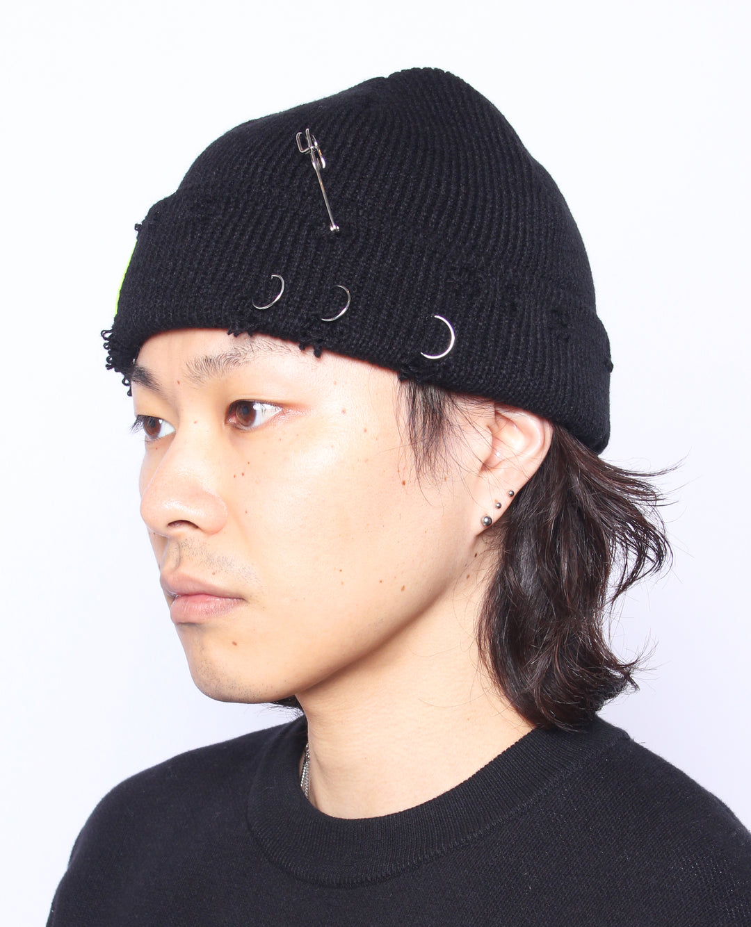 PIERCED SAILOR BEANIE