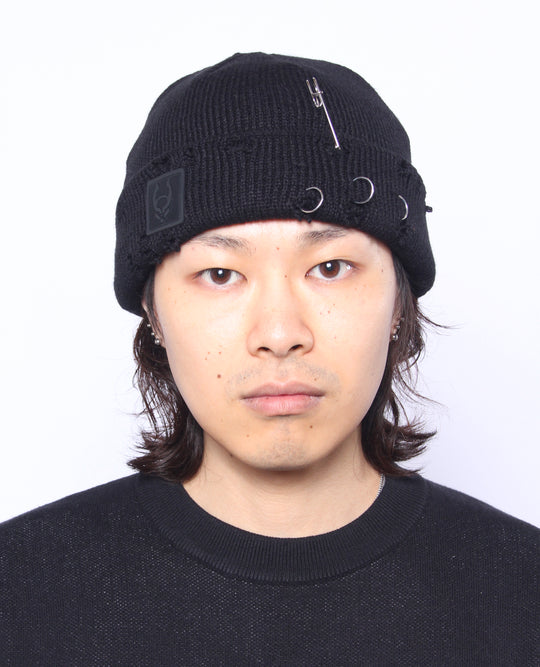 PIERCED SAILOR BEANIE